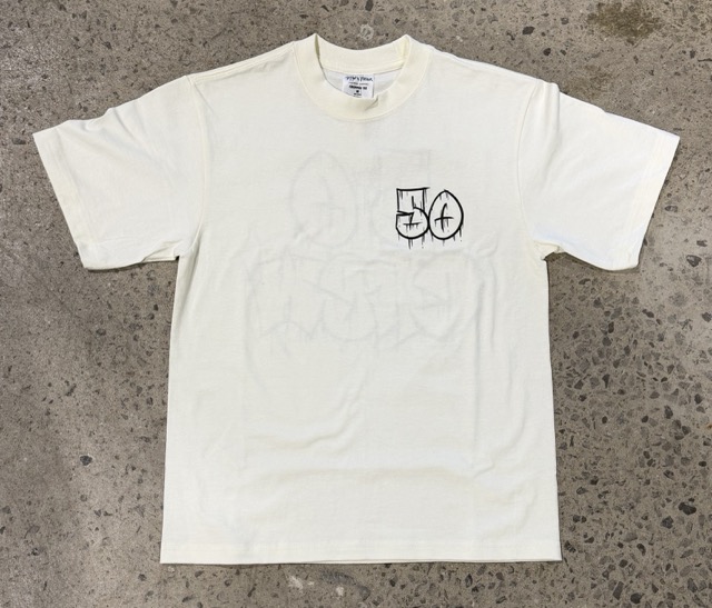 T-Shirt 5-0 Crop Crew - Off White