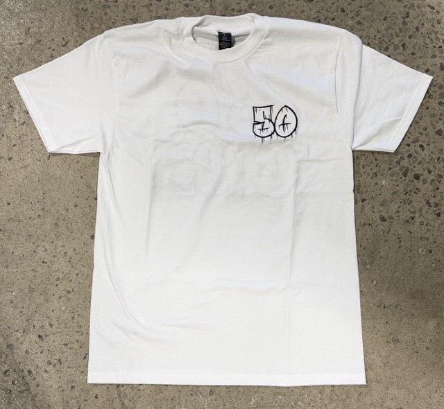 T-Shirt 5-0 Crew - Blanc