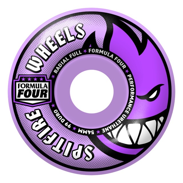 ROUE SPITFIRE F4 99A TEAM COLORS RADIAL FULL 54MM  
