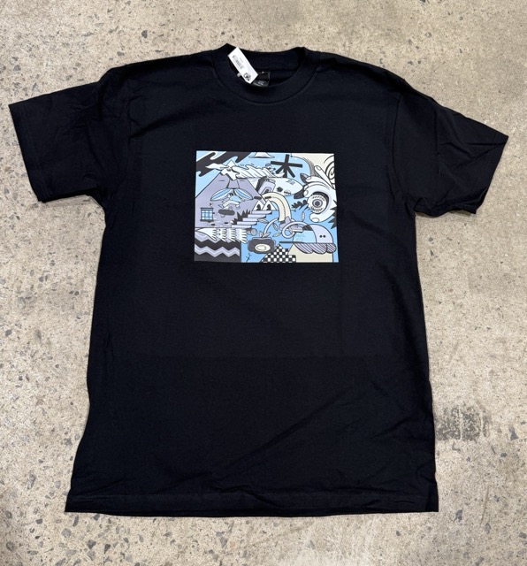 T-SHIRT 5-0 X MATEL - BLK