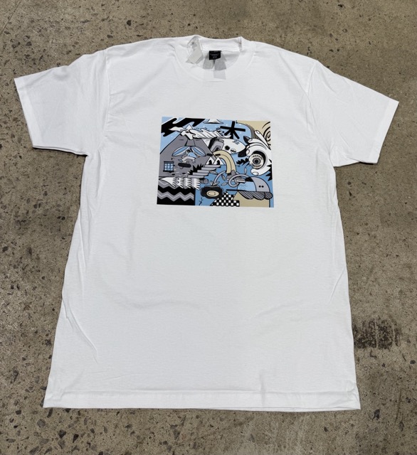 T-SHIRT 5-0 X MATEL - WHITE