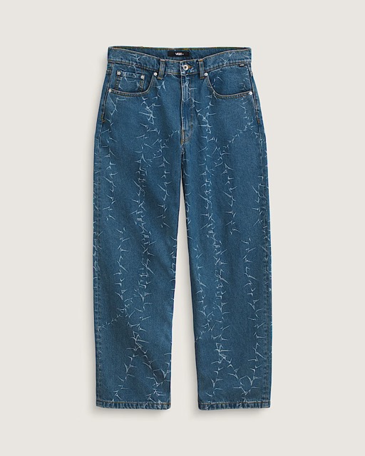 VANS CHECK-5 BAGGY DENIM PANT - PRICKLER VINTAGE INDIGO