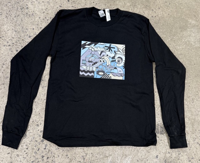 LONG SLEEVE 5-0 X MATEL -BLACK