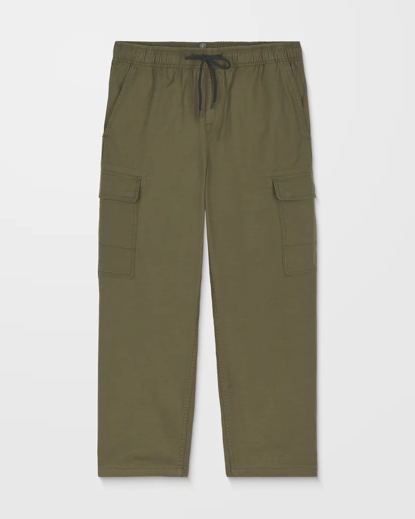 VOLCOM BILLOW TAPERED EW CARGO PANT - SAGE LEAF