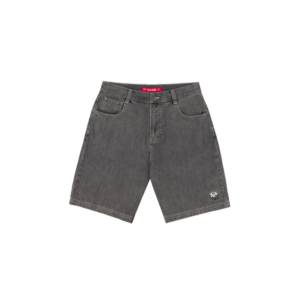 SHORT LOVIAH JHORTS DENIM - GREY STONEWASH