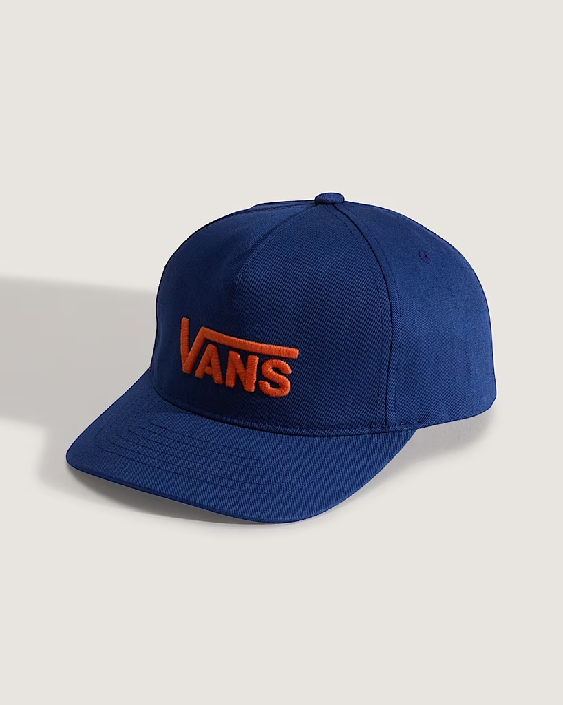 VANS BOYS DROP V LOGO SNAPBACK - DEEP INDIGO