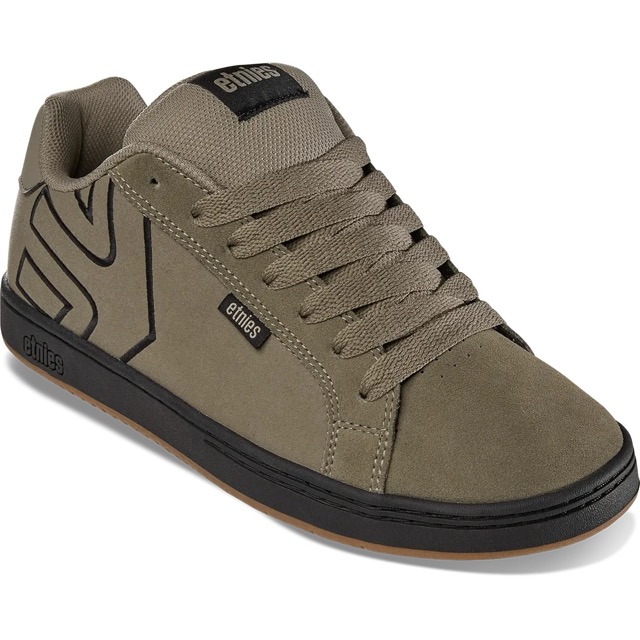 ETNIES FADER SHOES - WARM GREY/BLACK