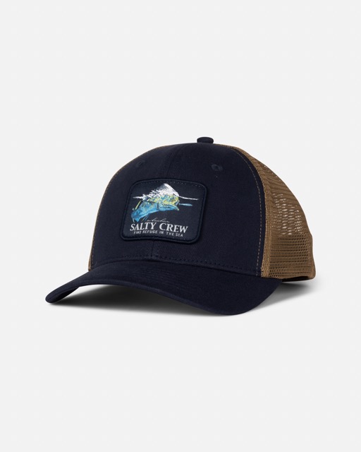 SALTY CREW MAHI SURFACE TRUCKER -  NAVY/GOLD