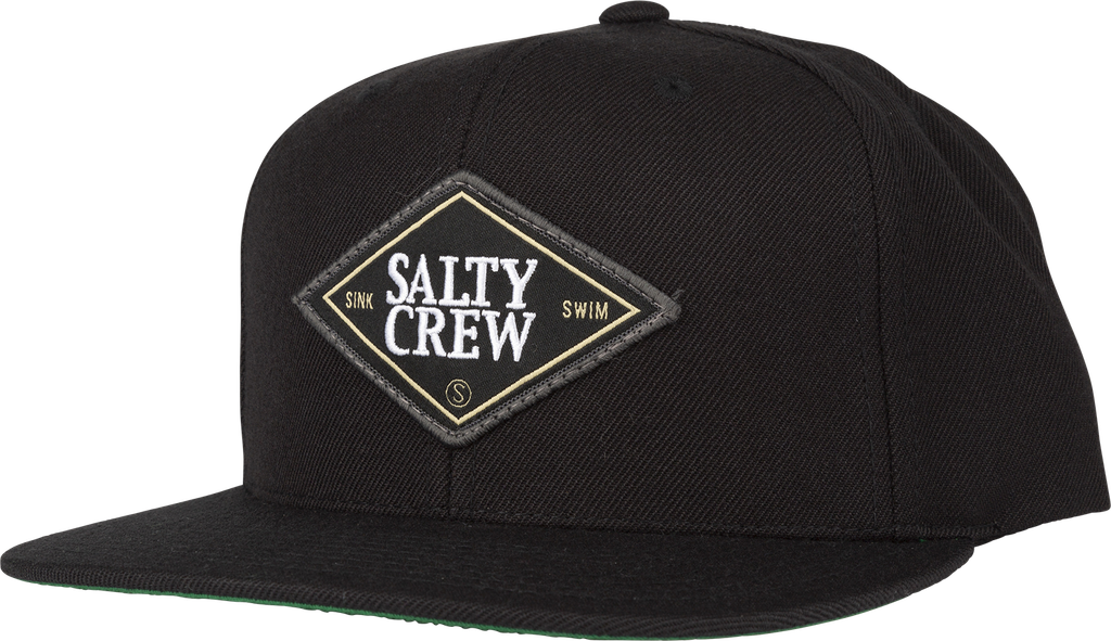 SALTY CREW APEX FLEXFIT 6 PANEL - BLACK