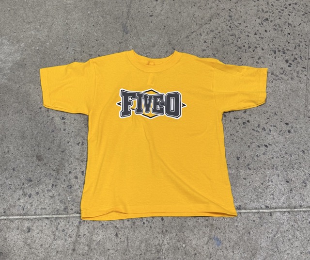 5-0 New Corp 26 Tee Junior - Gold