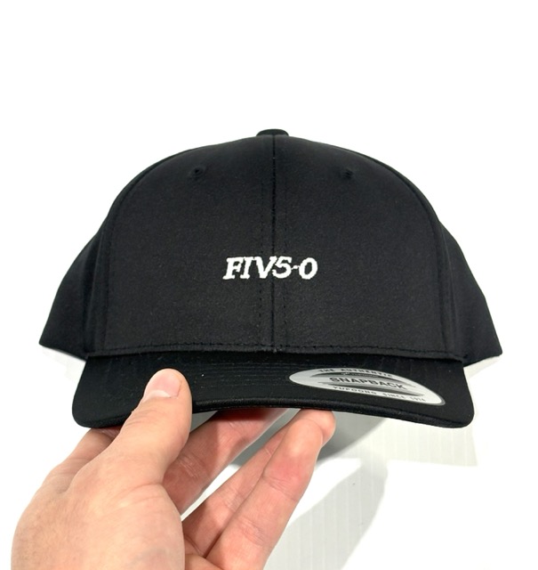 Casquette 5-0 Fiv50 Snapback Junior - Black 