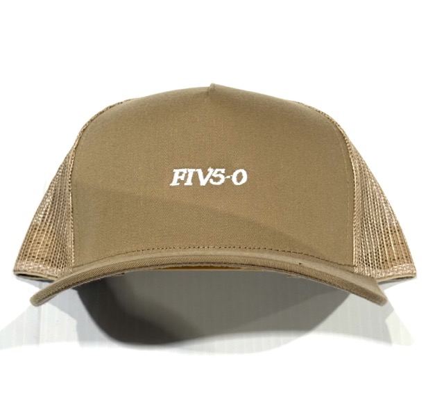 Casquette 5-0 Fiv50 Pro Trucker Snapback - Khaki