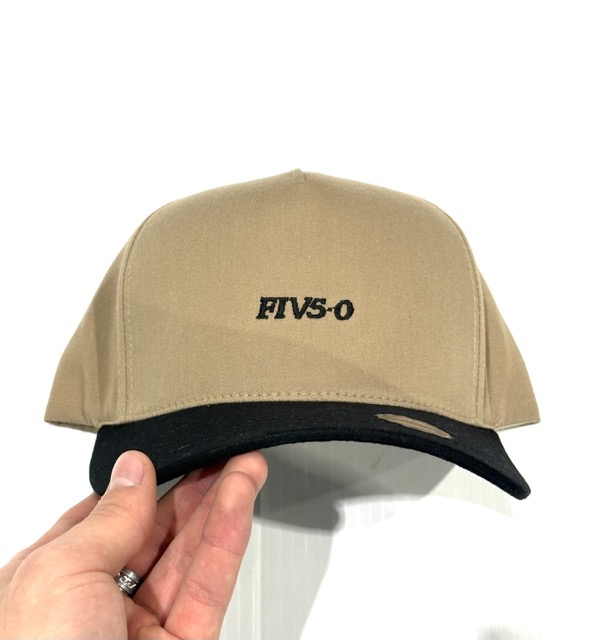 Casquette 5-0 Fiv50 Pro Snapback - Black/Khaki