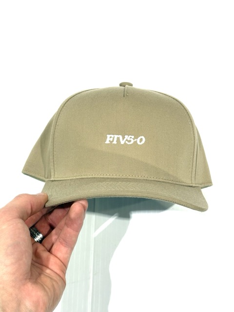 Casquette 5-0 Fiv50 Pro Snapback - Khaki 