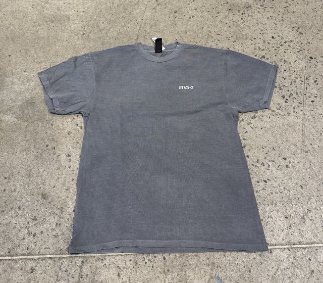 T-Shirt 5-0 Fiv50 - Pigment Grey