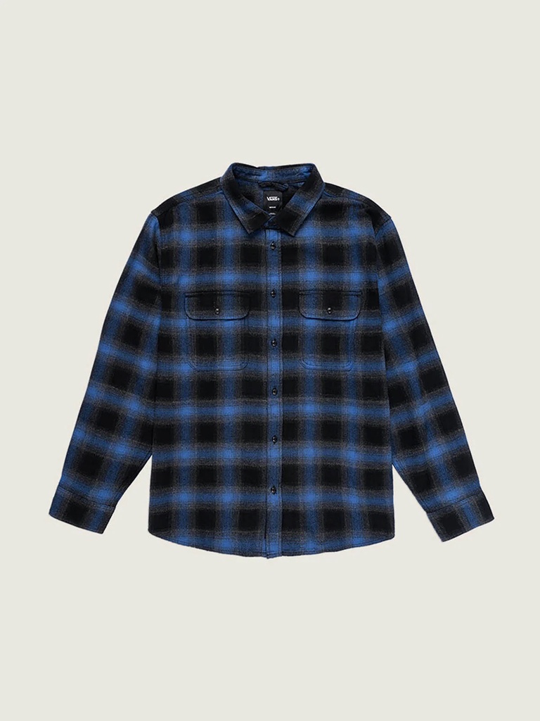 CHEMISE VANS LAWSON PLAID FLANNEL SHIRT - NOIR/VRAI NAVY