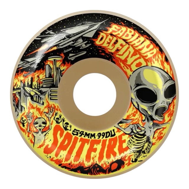 ROUE SPITFIRE FABIANA INVASION 54MM F4 99D CONICAL FULL  