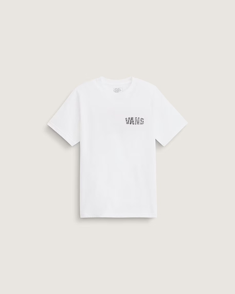  VANS RACING FLAMES TEE KIDS - WHITE