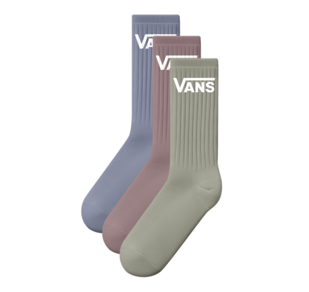 BAS VANS CLASSIC CREW 3PK - GLACIAL SALTE