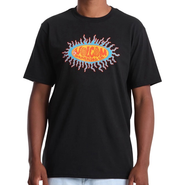 T-SHIRT VOLCOM LIVE WIRE - NOIR