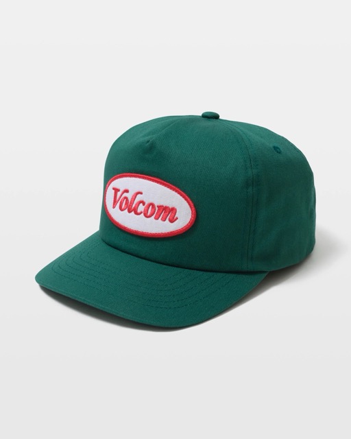 VOLCOM PETROLSTONE ADJUSTABLE HAT - RIGLE GREEN