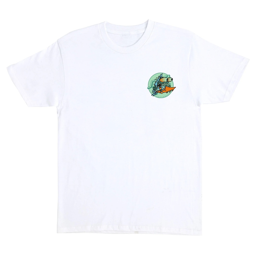 T-SHIRT SANTA CRUZ MEEK SLASHER BOX - BLANC