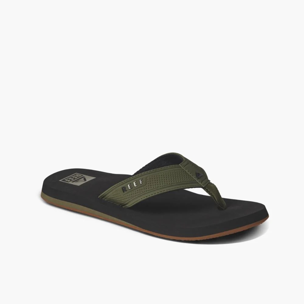 SANDALE REEF THE LAYBACK - BLAKC/OLIVE