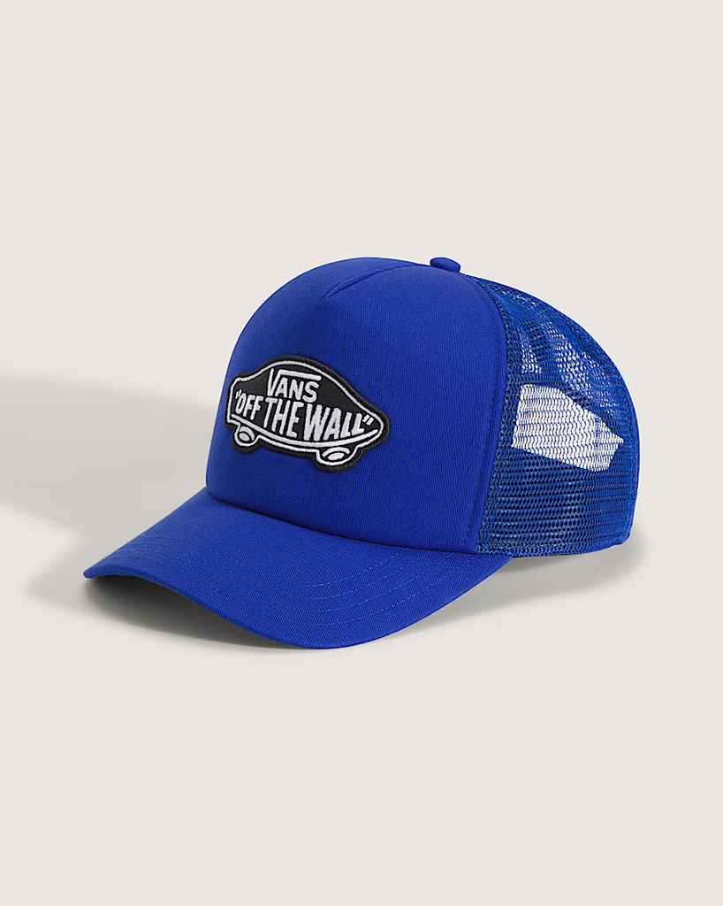VANS CLASSIC PATCH CURVED BILL TRUCKER - ROYAL COBALT