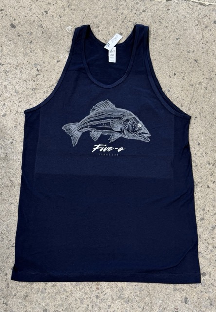 Camisole 5-0 Bar Rayé - Navy
