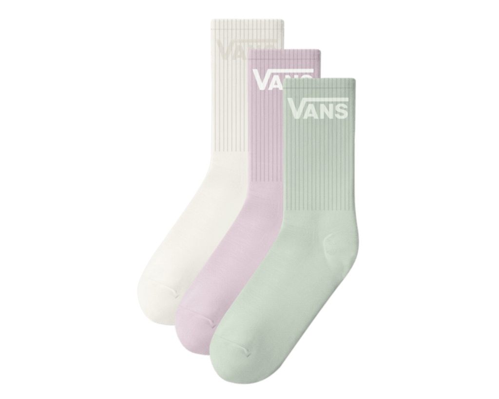 BAS VANS CLASSIC HALF CREW PACK 3 - MARSHMALLOW