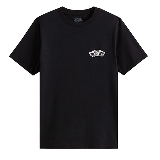 T-SHIRT VANS DOUBLE STANDARD JUNIOR- NOIR/BLANC  