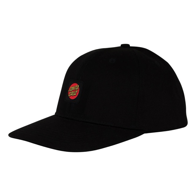 CASQUETTE SANTA CRUZ SNAPBACK CRUZ LABEL - NOIR