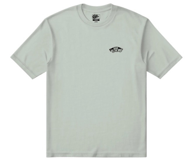 T-SHIRT VANS ENFANT DOUBLE STANDARD - DUSTY MINT